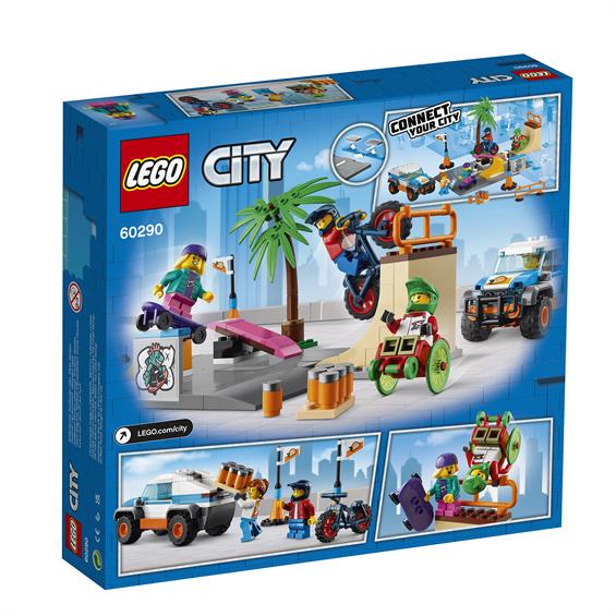 Конструктор LEGO® City Community Скейт-парк 195 деталей (60290) - зображення 11