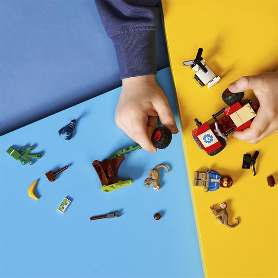 Конструктор LEGO® City Wildlife Рятувальний всюдихід для порятунку звірів 74 деталі (60300) - зображення 5