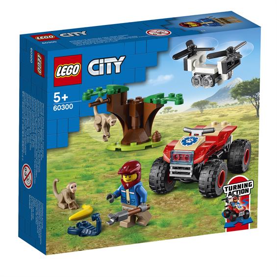 Конструктор LEGO® City Wildlife Рятувальний всюдихід для порятунку звірів 74 деталі (60300) - зображення 7
