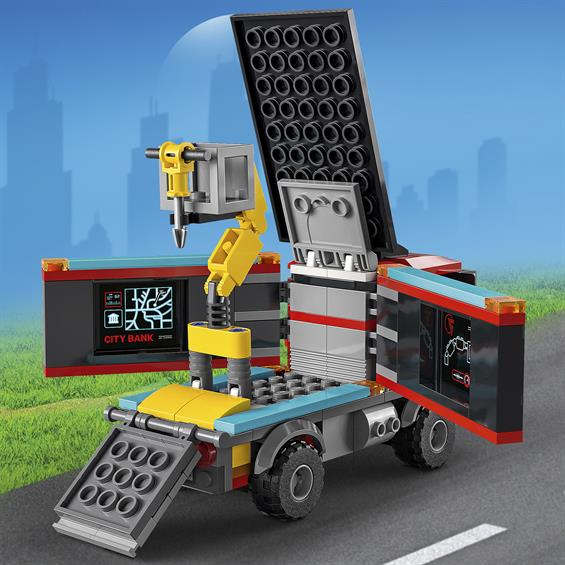 Конструктор LEGO® City Police Поліцейська погоня у банку 915 деталей (60317) - зображення 4