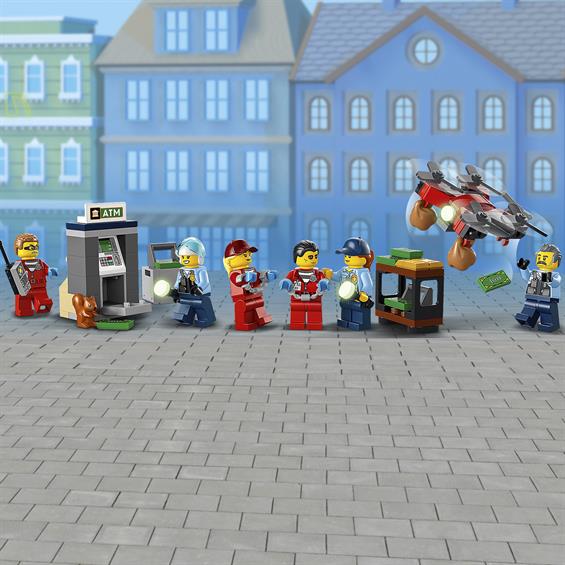 Конструктор LEGO® City Police Поліцейська погоня у банку 915 деталей (60317) - зображення 7
