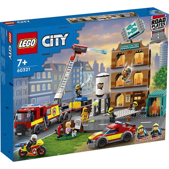 Конструктор LEGO® City Fire Пожежна команда 766 деталей (60321) - зображення 11