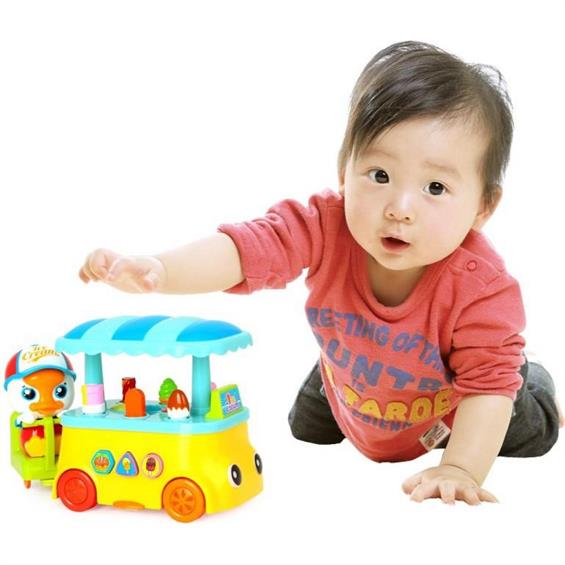 Інтерактивна іграшка Huile Toys Каченя з морозивом (6101) - зображення 1