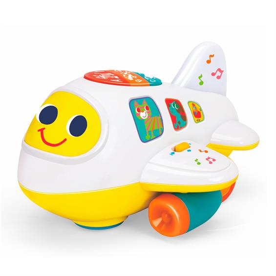 Музична розвивальна іграшка Hola Toys Літачок (6103) - зображення 4