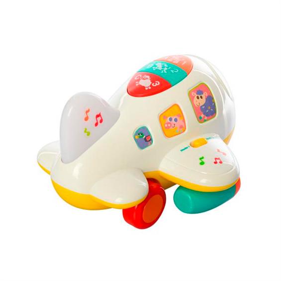 Музична розвивальна іграшка Hola Toys Літачок (6103) - зображення 6