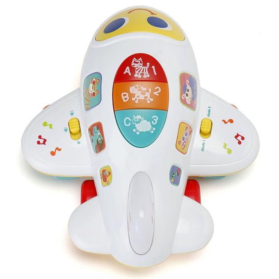 Музична розвивальна іграшка Hola Toys Літачок (6103) - зображення 7