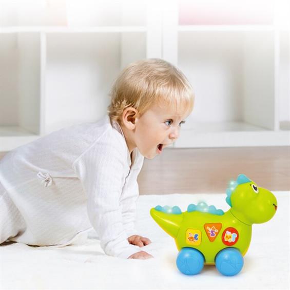 Музична розвивальна іграшка Hola Toys Динозавр (6105) - зображення 1