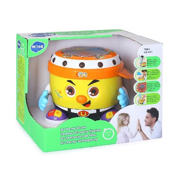 Інтерактивна музична іграшка Hola Toys Веселий барабан (6107) - зображення 4