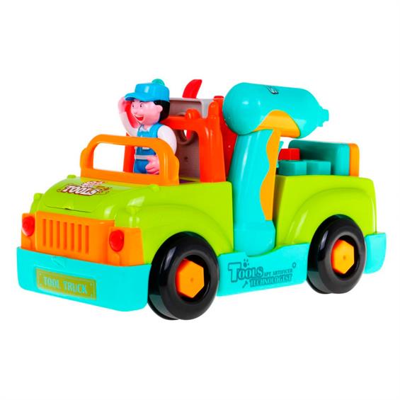 Музична машинка Hola Toys Вантажівка з інструментами (6109) - зображення 9