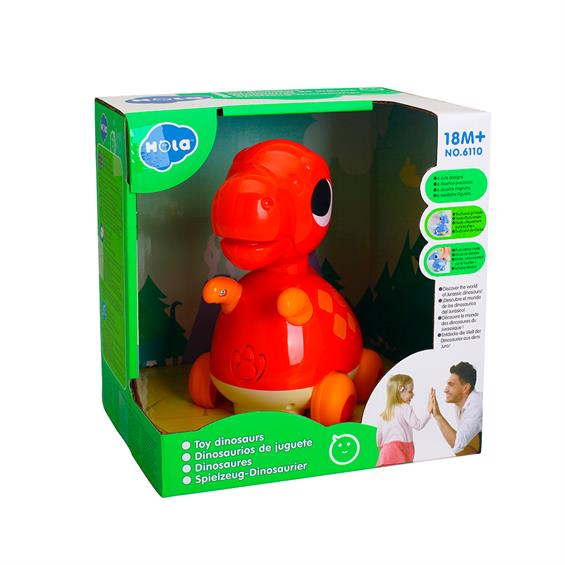 Інтерактивна іграшка Hola Toys Тиранозавр (6110A) - зображення 2