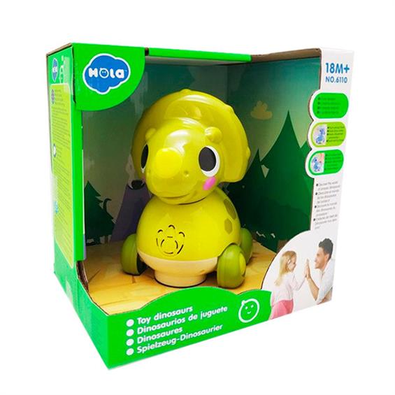 Інтерактивна іграшка Hola Toys Тріцератопс (6110B) - зображення 4