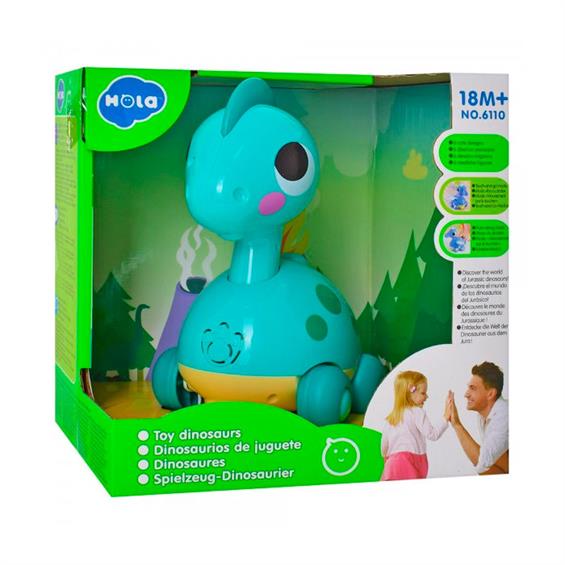 Інтерактивна іграшка Hola Toys Корітозавр (6110C) - зображення 5