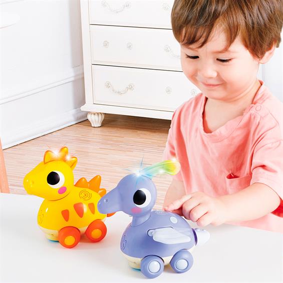 Інтерактивна іграшка Hola Toys Стегозавр (6110D) - зображення 4