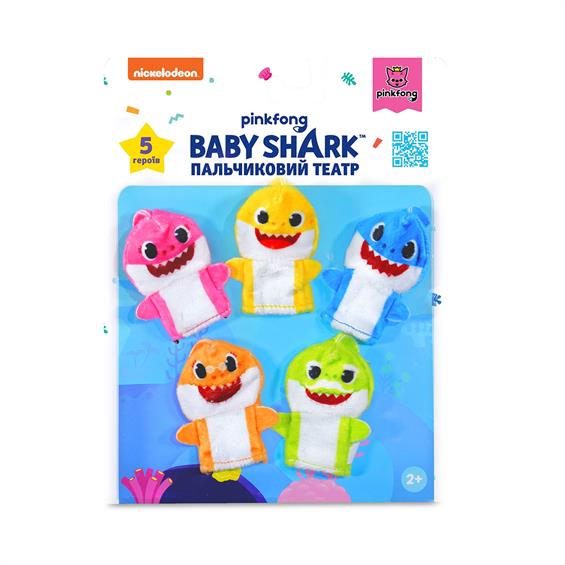 Ігровий набір Baby Shark Пальчиковий театр 5 фігурок (61235) - зображення 6