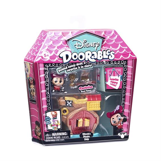 Іграшковий будиночок Disney Doorables Пітер Пен з 2 героями та аксесуарами (69416) - зображення 1