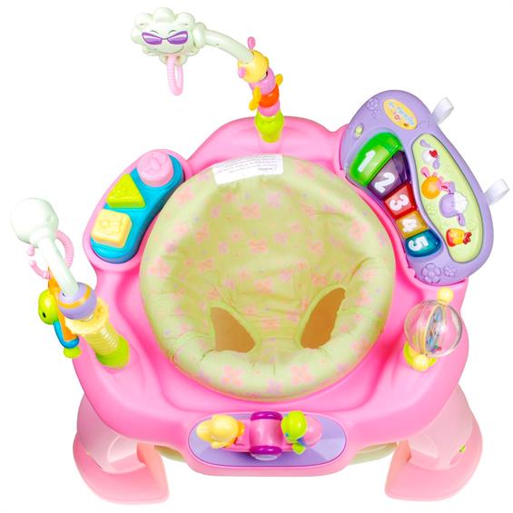 Игровой развивающий центр Hola Toys Музыкальный стульчик, розовый (696-Pink) - зображення 1