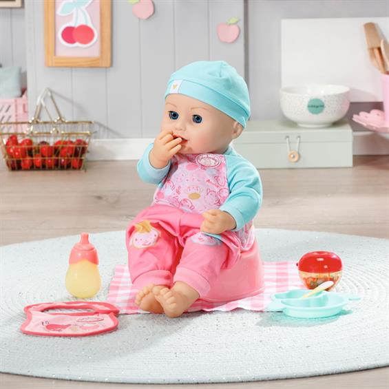 Інтерактивна лялька Baby Annabell Ланч крихітки Аннабель з аксесуарами 43 см (702987) - зображення 9
