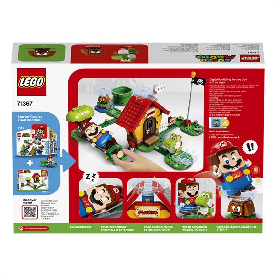 Конструктор LEGO® Super Mario™ Будинок Маріо та Йоші 205 деталей (71367) - зображення 8