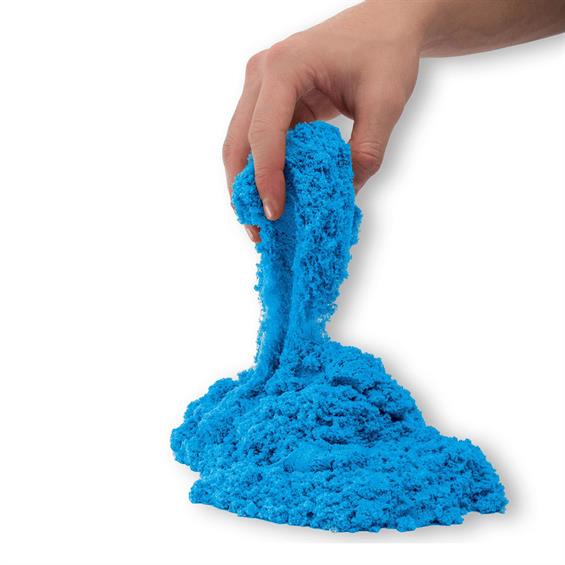 Пісок для дитячої творчості Kinetic Sand Colour синій 907 г (71453B) - зображення 1