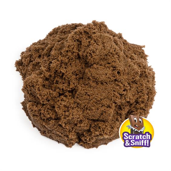 Кінетичний пісок для дітей Kinetic Sand з ароматом Гарячий шоколад (71473H) - зображення 1