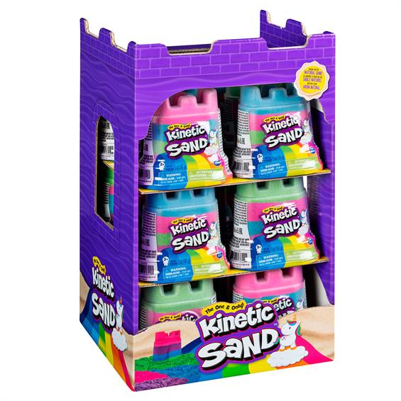 Пісок для дитячої творчості Kinetic Sand Міні-Фортеця різнокольоровий 141 г (71477) - зображення 1