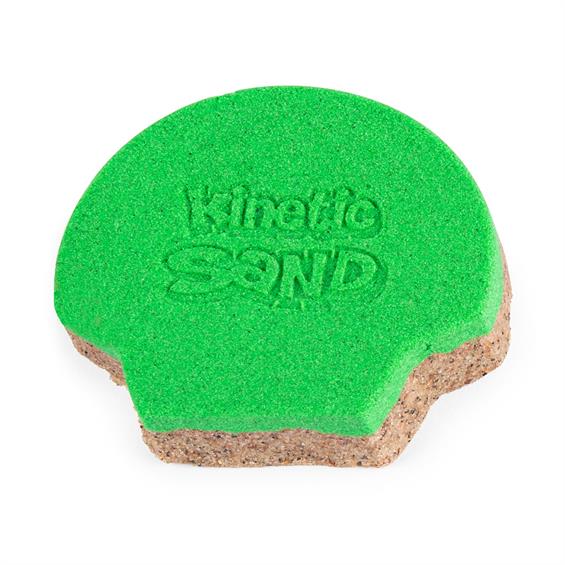 Набір кінетичного піску Kinetic Sand Мушля зелена (71482G) - зображення 1