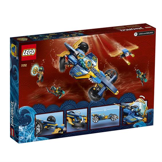 Конструктор LEGO® NINJAGO® Підводний спідер ніндзя 356 деталей (71752) - зображення 10