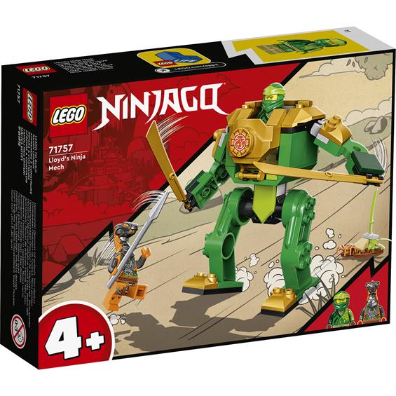 Конструктор LEGO® NINJAGO® Робокостюм ніндзя Ллойда 57 деталей (71757) - зображення 7