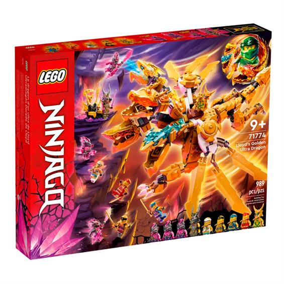 Конструктор LEGO® NINJAGO® Золотий ультрадракон Ллойда 989 деталей (71774) - зображення 7