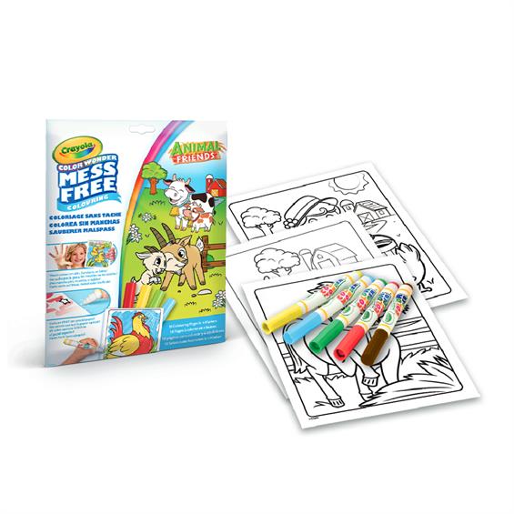 Раскраска Crayola Mini Kids Ферма 16 стр. (25-1480-2)