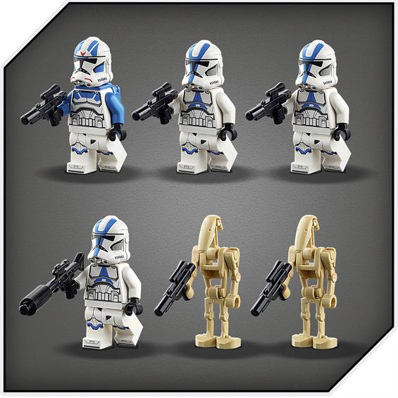 Конструктор LEGO® Star Wars™ Клони-піхотинці з набору 501-го легіону 285 деталей (75280) - зображення 5