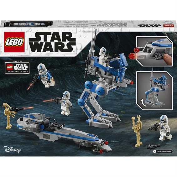 Конструктор LEGO® Star Wars™ Клони-піхотинці з набору 501-го легіону 285 деталей (75280) - зображення 9