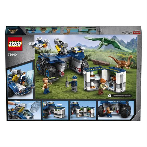 Конструктор LEGO® Jurassic World Втеча галлімімуса і птеранодона 391 деталь (75940) - зображення 6