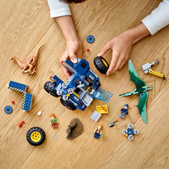Конструктор LEGO® Jurassic World Втеча галлімімуса і птеранодона 391 деталь (75940) - зображення 9