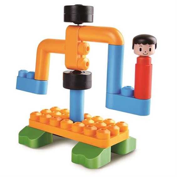 Конструктор Hape PolyM Ігровий майданчик 110 ел. (760011) - зображення 13