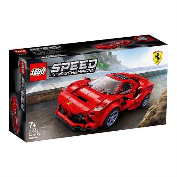 Конструктор LEGO® Speed Champions Автомобіль Ferrari F8 Tributo 275 деталей (76895) - зображення 11