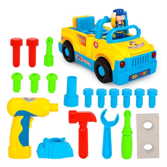 Музична машинка Hola Toys Вантажівка з інструментами (789) - зображення 5