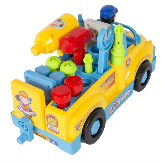 Музична машинка Hola Toys Вантажівка з інструментами (789) - зображення 7