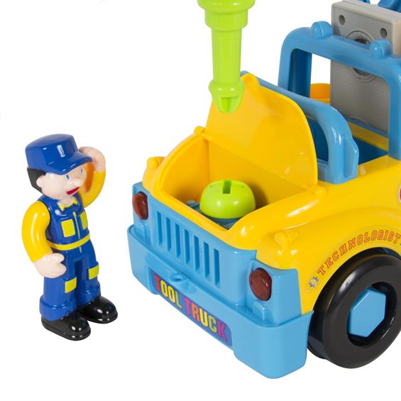 Музична машинка Hola Toys Вантажівка з інструментами (789) - зображення 8