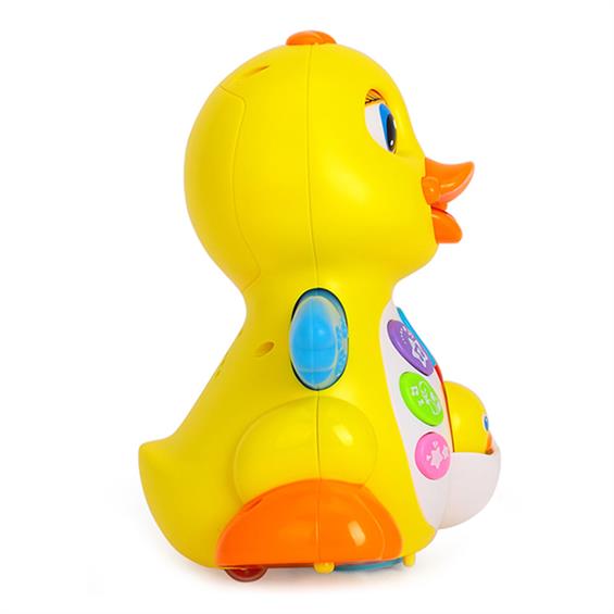 Інтерактивна іграшка Hola Toys Жовте каченя (808) - зображення 4