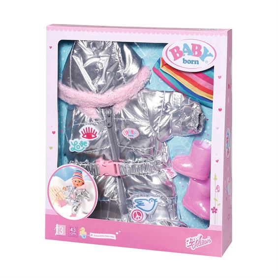 Набір одягу для ляльки Baby Born Зимовий костюм Делюкс 43 см (826942) - зображення 1