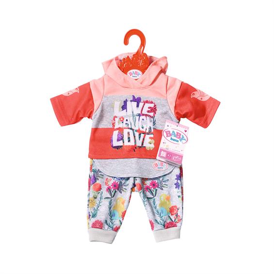 Набір одягу для ляльки Baby Born Трендовий спортивний костюм рожевий (826980-1) (826980-1) - зображення 1