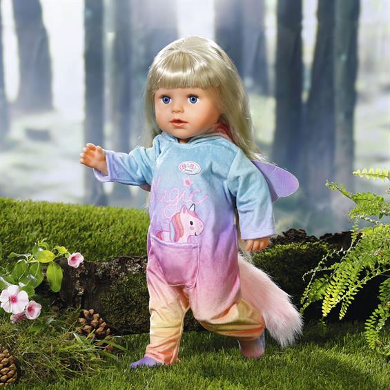 Одяг для ляльки Baby Born Веселковий єдиноріг - зображення 1