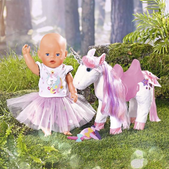 Інтерактивна іграшка Baby Born Казковий єдиноріг зі світлом та звуками (828854) - зображення 1
