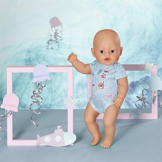 Одяг для ляльки Baby Born S2 Блакитне боді (830130-2) - зображення 1