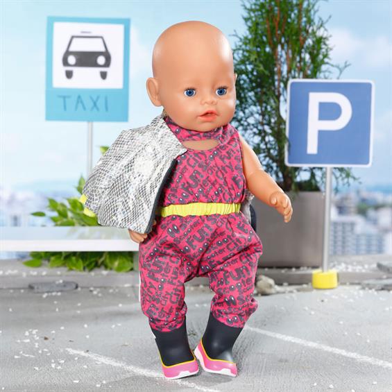 Набір одягу для ляльки Baby Born City Deluxe Прогулянка на скутері 43 см (830215) - зображення 2