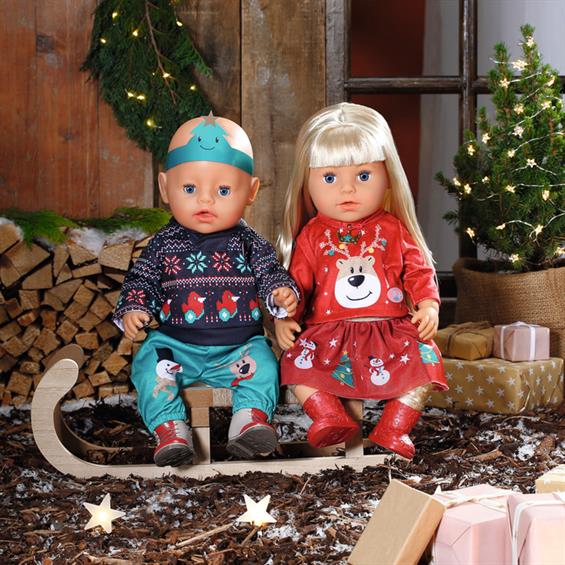 Набір одягу та аксесуарів для ляльки Baby Born Адвент-календар 43 см (830260) - зображення 4