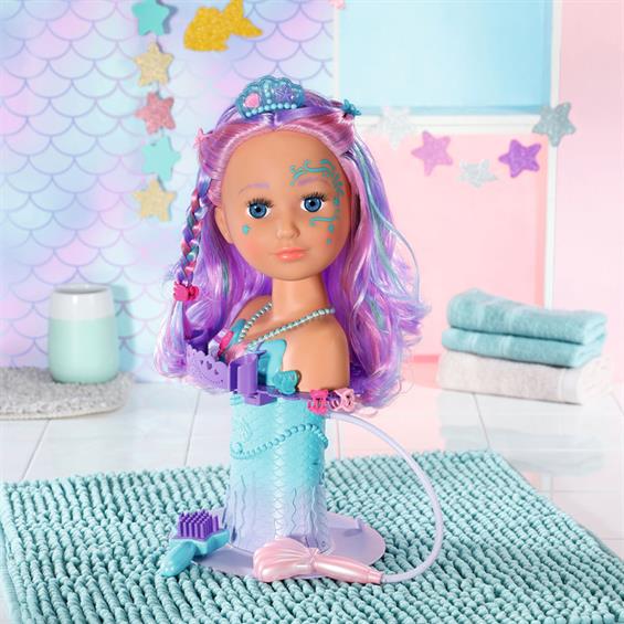 Лялька-манекен Baby Born з автоматичним душем Сестричка-Русалочка 26 см (830550) - зображення 6