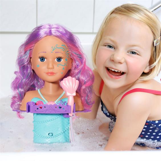 Лялька-манекен Baby Born з автоматичним душем Сестричка-Русалонька 26 см (830550) - зображення 12