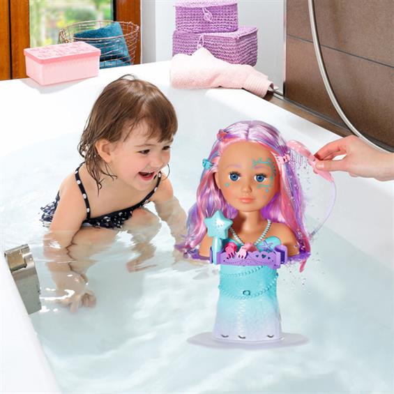 Лялька-манекен Baby Born з автоматичним душем Сестричка-Русалонька 26 см (830550) - зображення 1